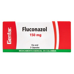 FLUCONAZOL 150 MG 2 CAPSULAS GF