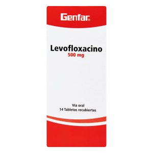 LEVOFLOXACINO 500 MG 14 TABLETAS GF