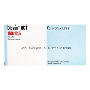 DIOVAN HCT 160/12.5 MG 28 TBS(3%+)