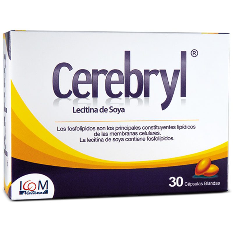 CEREBRYL 1200 MG 30 CAP.BLAN ICOM