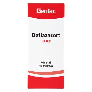 DEFLAZACORT 30 MG 10 TABLETAS GF