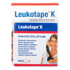 LEUKOTAPE K 5CM X 5M NEGRO