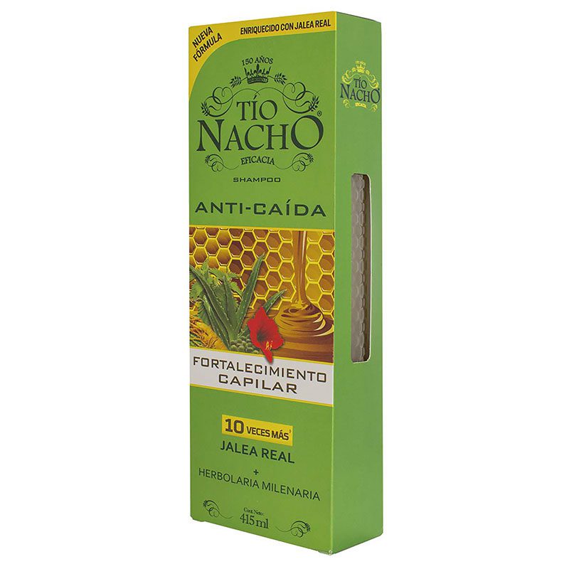 CHA.TIO NACHO HERBOLARIA MILEN.415ML(SF)