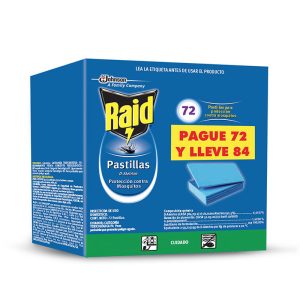RAID PASTILLAS 84 UNIDADES
