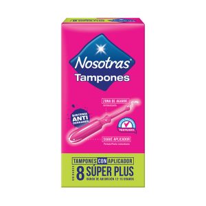 TAMP.NOSOTRAS APLICADOR SUPER PLUS 8UND