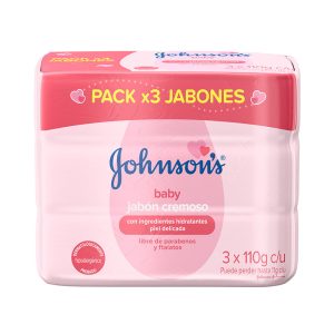 3 JABON JJ BABY HUMECTANTE 110 GR