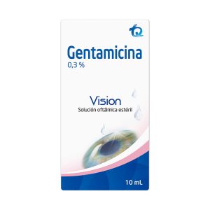 GENTAMICINA 0.3% OFTALMICA 10 ML MK