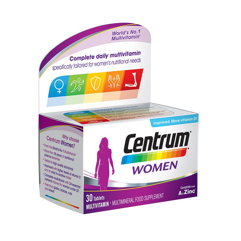 CENTRUM WOMEN 30 TABLETAS