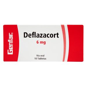 DEFLAZACORT 6 MG 10TABLETAS GF