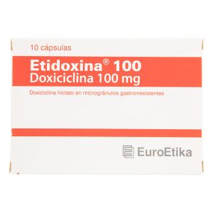 ETIDOXINA 100 MG 10 CAPSULAS (3%+)(PAE)