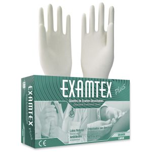 GUANTE EXAMTEX PROTEX 100 UND T.L