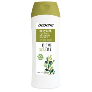 CRE.BABARIA BODY MILK ACEITE OLIVA 400ML