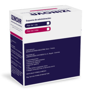 IZINOVA 2 FRASCOS 6 ONZAS (A)(3%+)(PAE)