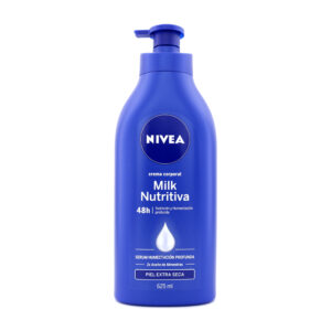 CREMA NIVEA BODY MILK NUTRITIVA 625 ML