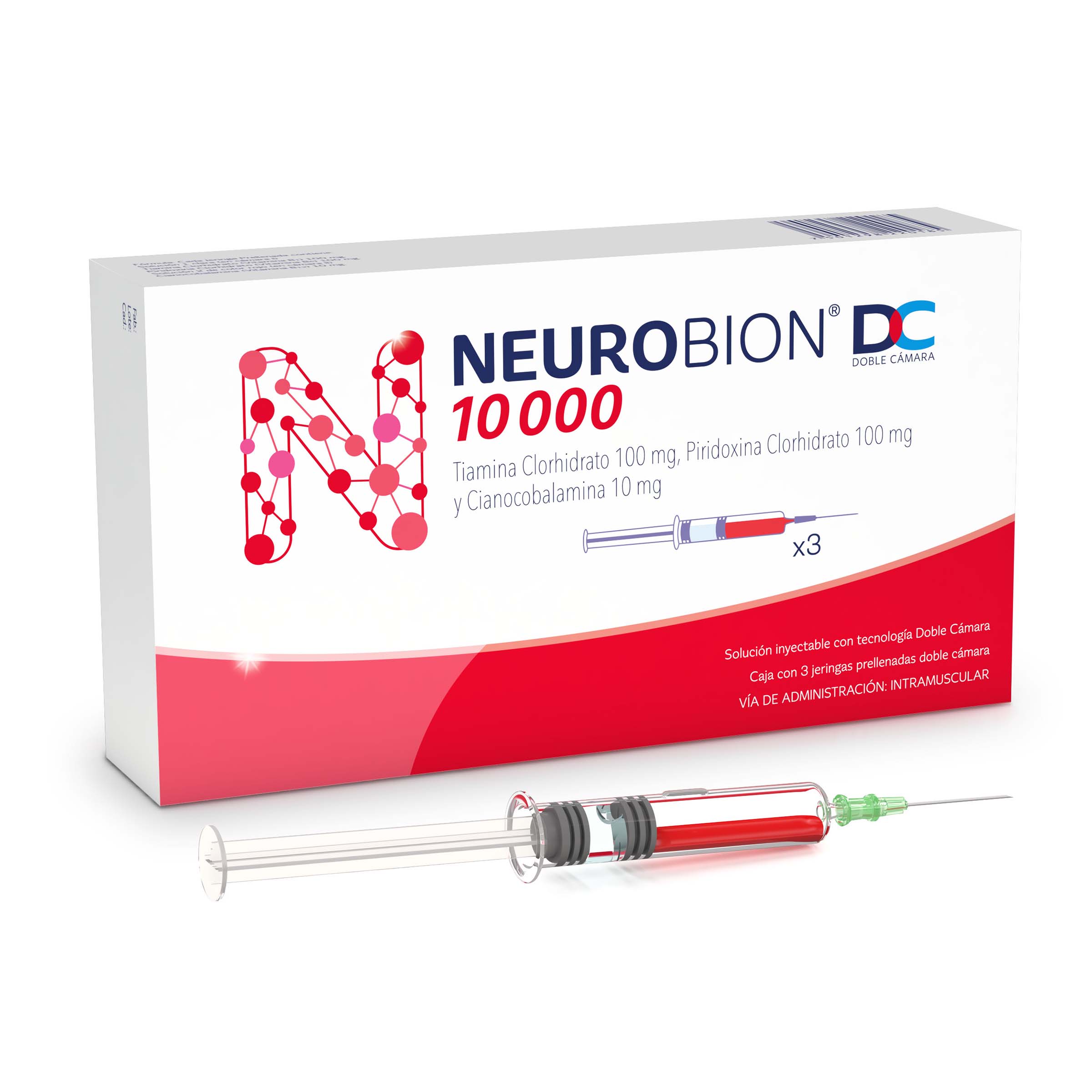 NEUROBION DC 3 AMPOLLAS (3%+)