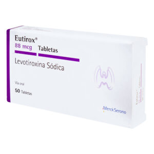 EUTIROX 88 MCG 50 TBS (3%+)