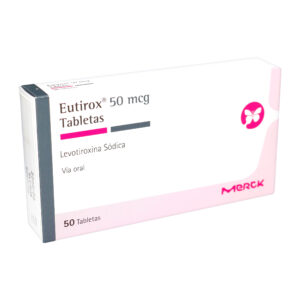 EUTIROX 50 MCG 50 TBS