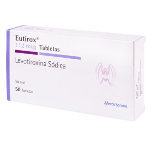 EUTIROX 112 MCG 50 TBS(3%+)