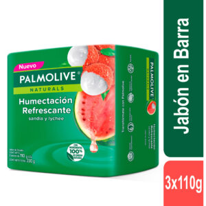 3 JAB.PALMOLIVE SANDIA Y LYCHEE 110 GR