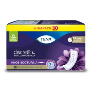 TOA.TENA DISCREET MAXI NIGHT 30 UNDS