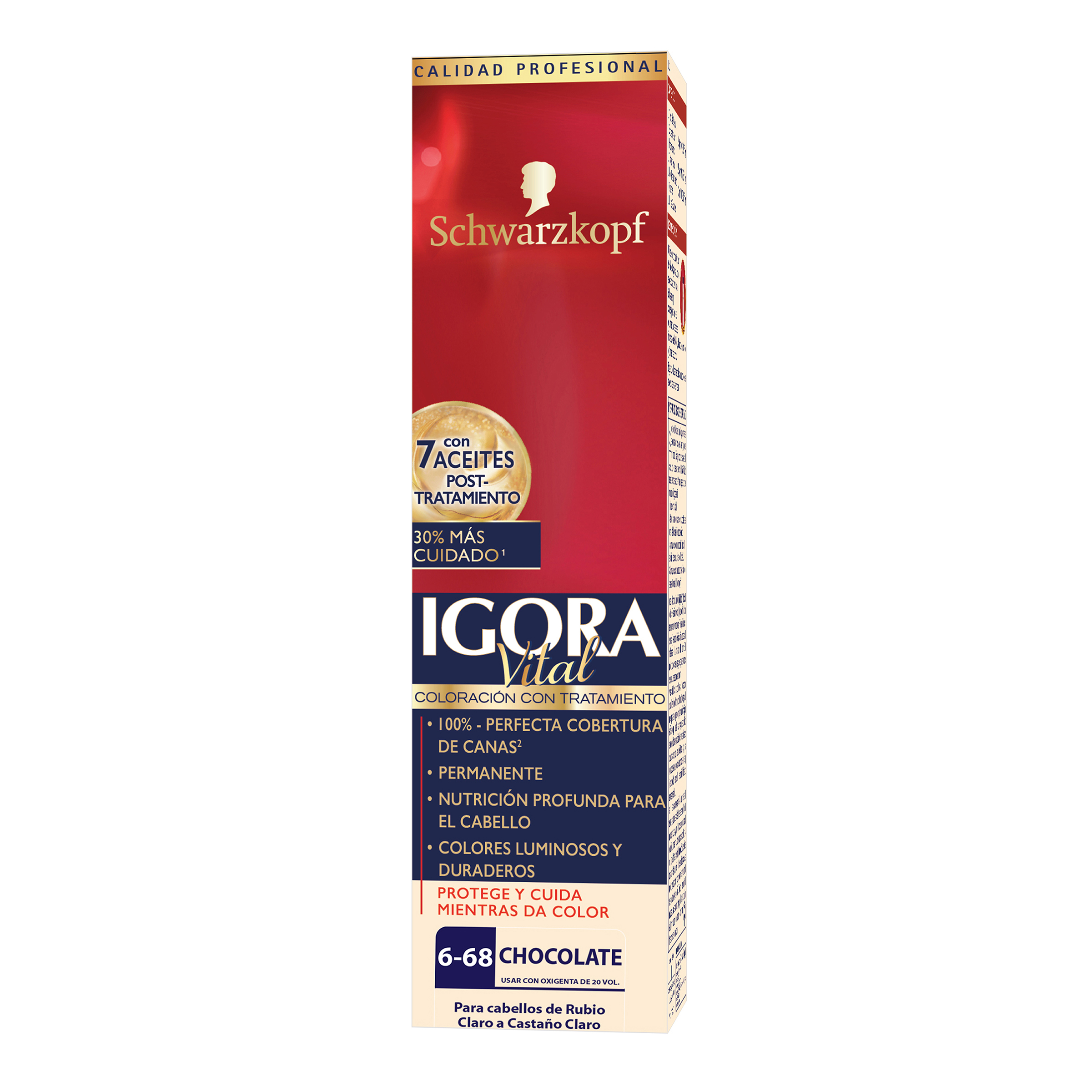IGORA VITAL TUBO 6-68 CHOCOLATE