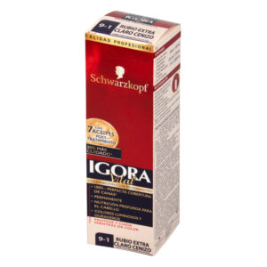 IGORA VITAL TUBO 9-1 RUB.EXT CLARO CENIZ