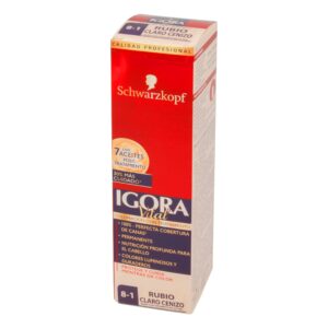 IGORA VITAL TUBO 8-1 RUBIO CLARO CENIZO