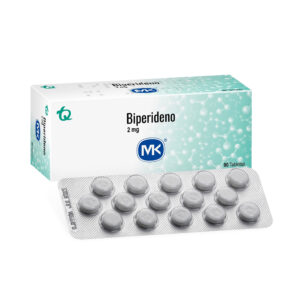 BIPERIDENO 2 MG 90 TABLETAS. MK