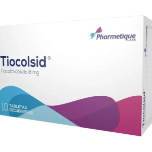 TIOCOLSID 8 MG 10 TABLETAS