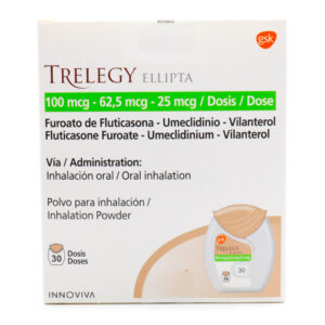 TRELEGY ELLIPTA 100/62.5/25MG 30DO.(PAE)