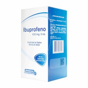 IBUPROFENO 100 MG/5ML SUSP.120 ML COA