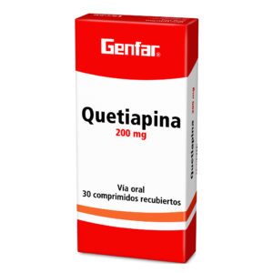 QUETIAPINA 200 MG 30 TBS GF (P)134340